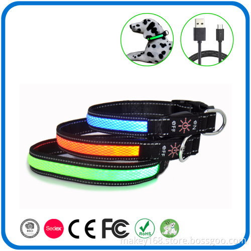 Led Light Up Safety Dog Collar